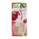Air Wick&nbsp;Hidden Pleasures&nbsp;scented oil refill, discreet frosted glass, apple cinnamon medley scent Full-Size Picture